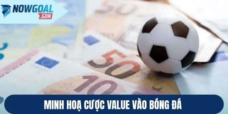 Minh hoạ cược Value vào bóng đá 